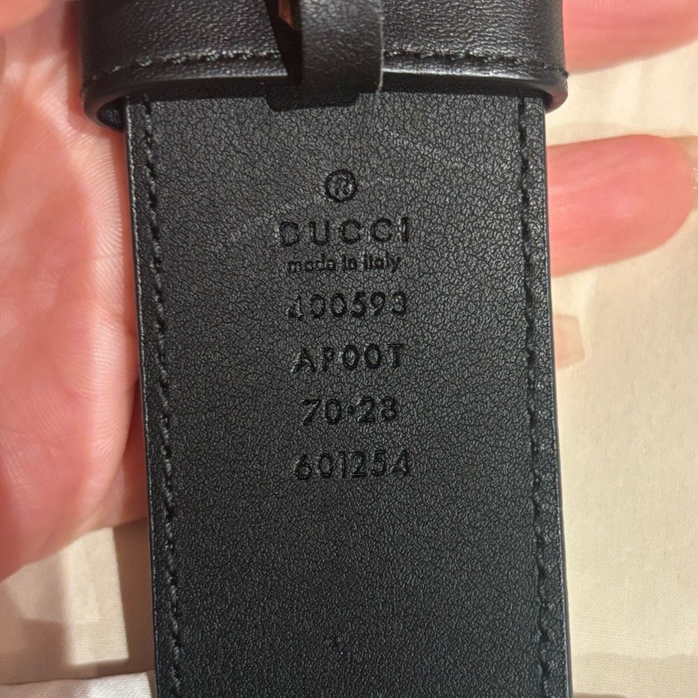 Gucci Double G Leather Belt - Picture 5 of 6